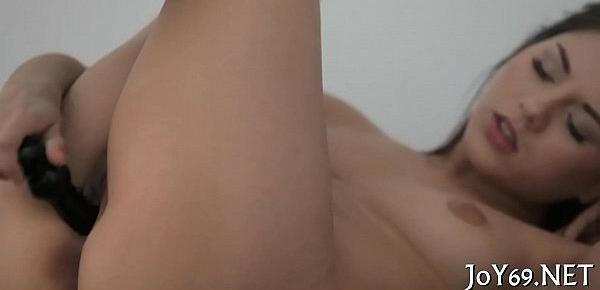  Teen cutie in a softcore session